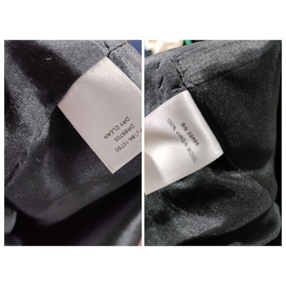 80's Pendleton 100% Wool Black & White Houndstooth Sheath Midi Dress 12 P - Picture 8 of 16